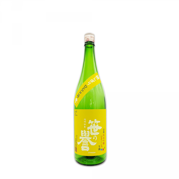 笹の誉 花酵母 山廃 純米吟醸 ひとごこち生酒 BEAT SWEET 8 1800ml ３６３０円（税込）